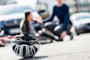 Car and Cyclist Accident